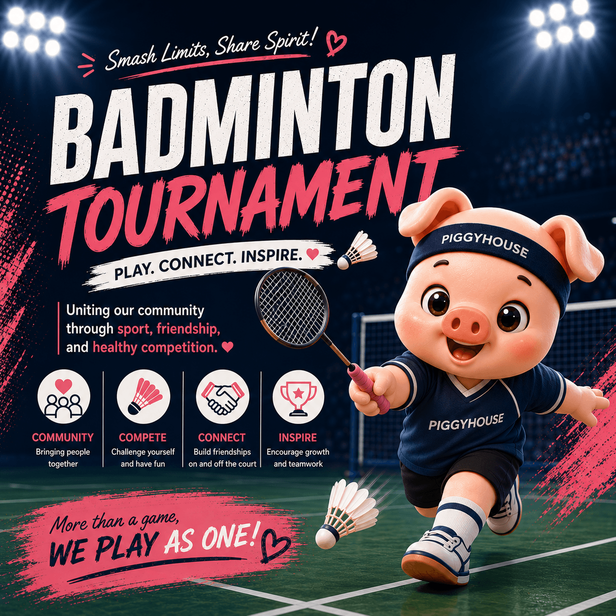 Piggy House Badminton Tournament