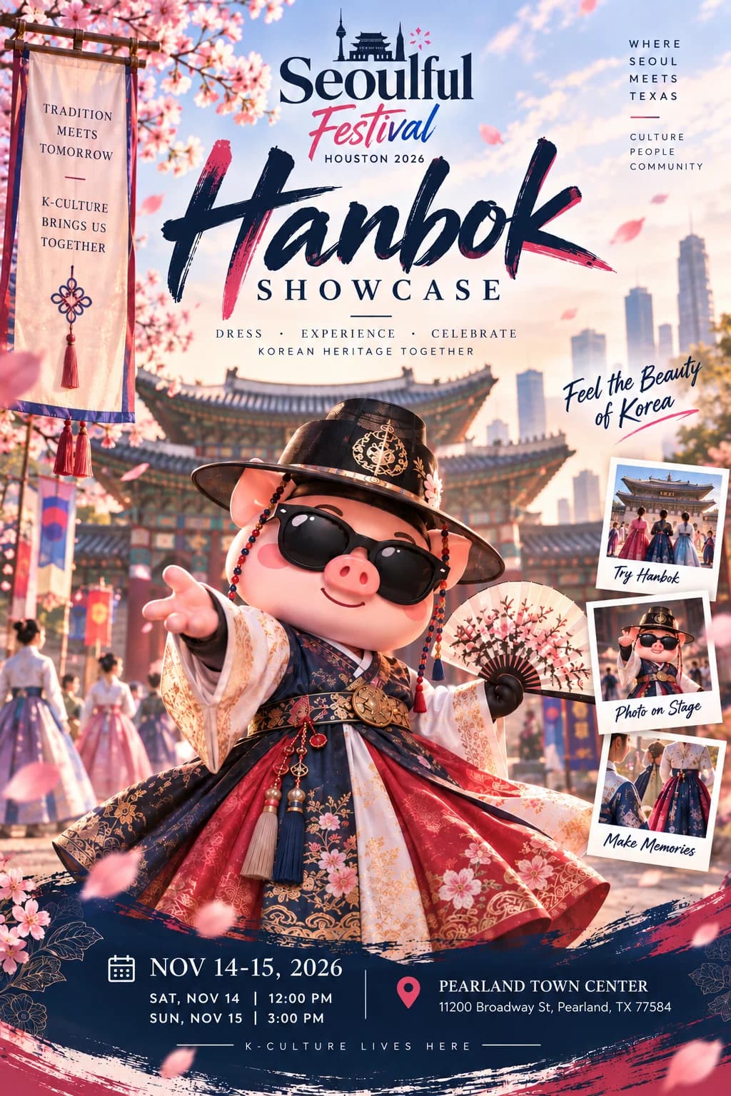 Discover the beauty
of Korean tradition.